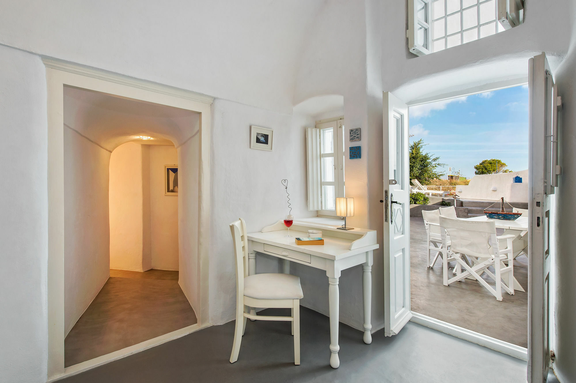 White Cave Private Villa Pýrgos Esterno foto