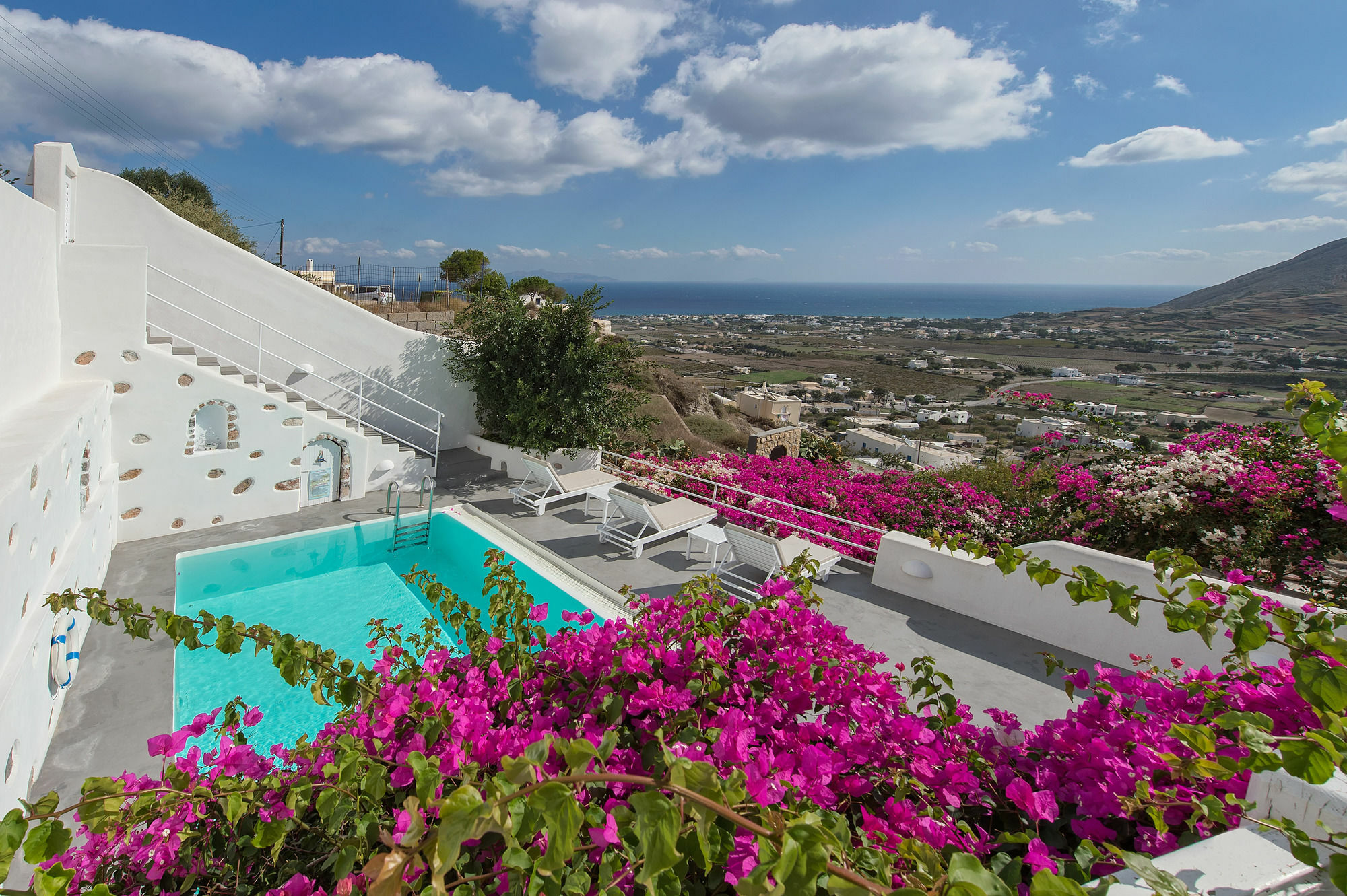 White Cave Private Villa Pýrgos Esterno foto