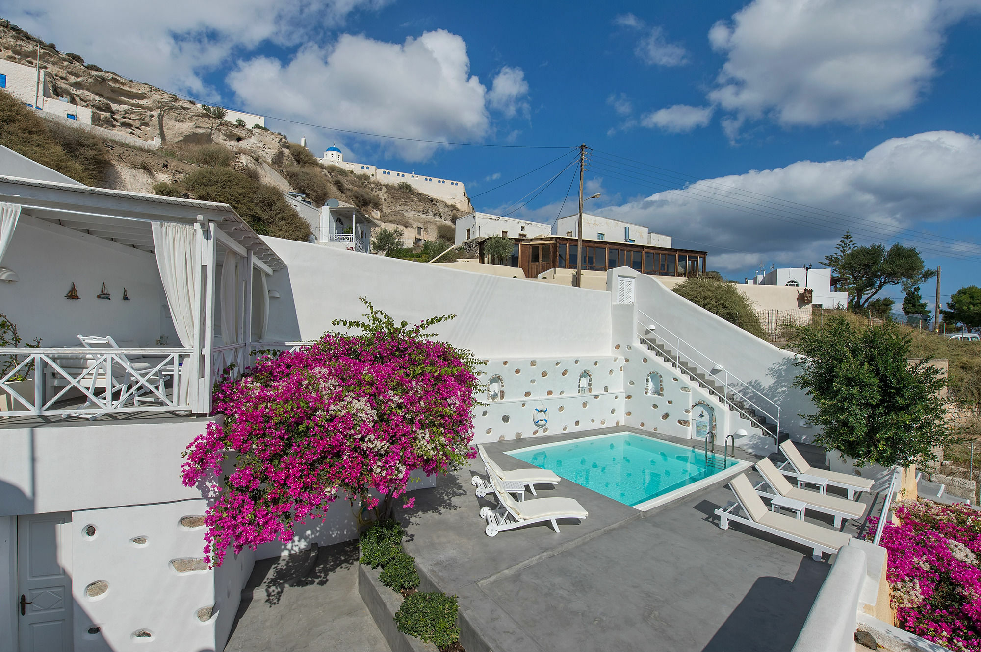 White Cave Private Villa Pýrgos Esterno foto